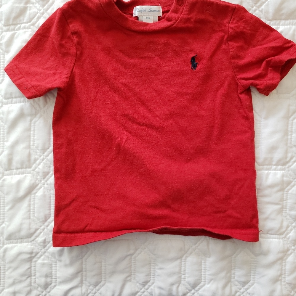 Ralph Lauren red tee